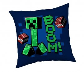 Polštářek Minecraft Jolly Boom  Polyester, 40/40 cm