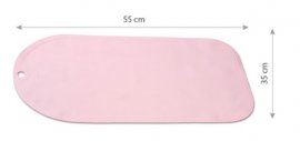Protiskluzová podložka do vany BabyOno, 55 x 35 cm - světle růžová