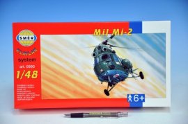 Model Kliklak Vrtulník Mil Mi-2 27,6x30cm