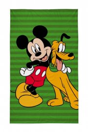Dětský ručník Mickey a Pluto  Bavlna - Froté, 50/30 cm