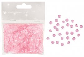 Kamínky dekorační růžové 3 mm, 20 g