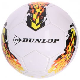 Míč fotbalový Dunlop nafouknutý 20cm  vel. 5 v sáčku